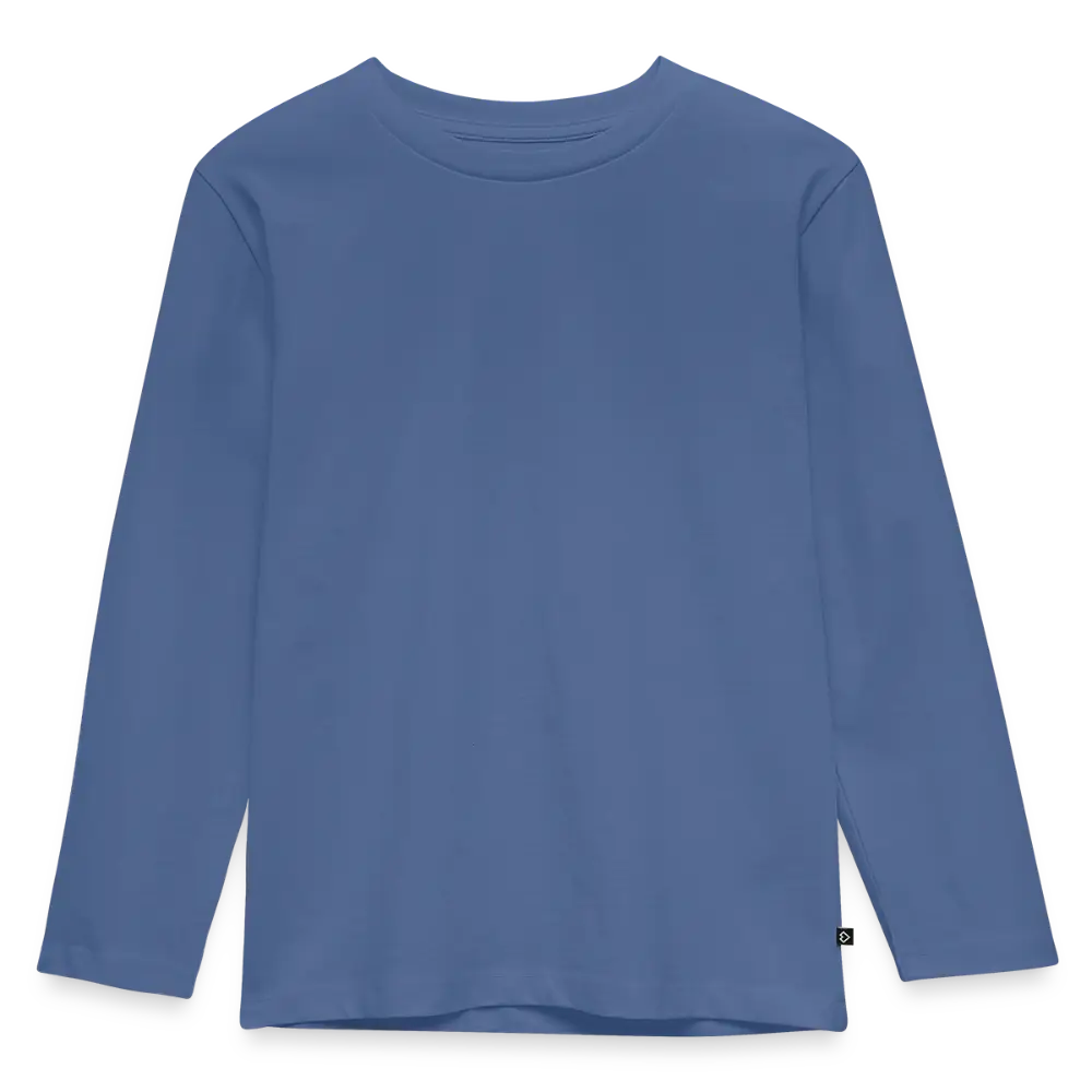 Kids' Premium Longsleeve Shirt - Taubenblau