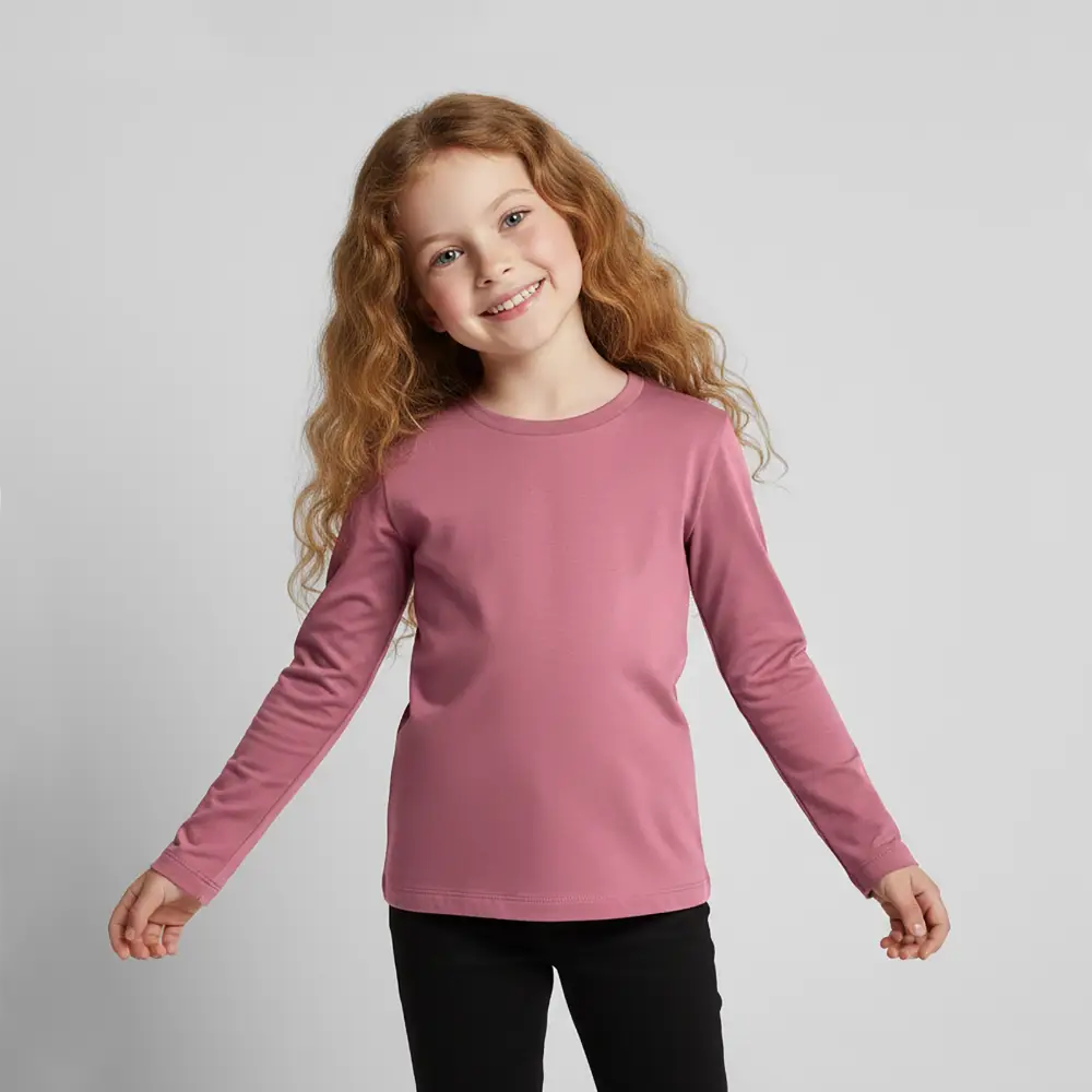 Kids' Premium Longsleeve Shirt - Mauve
