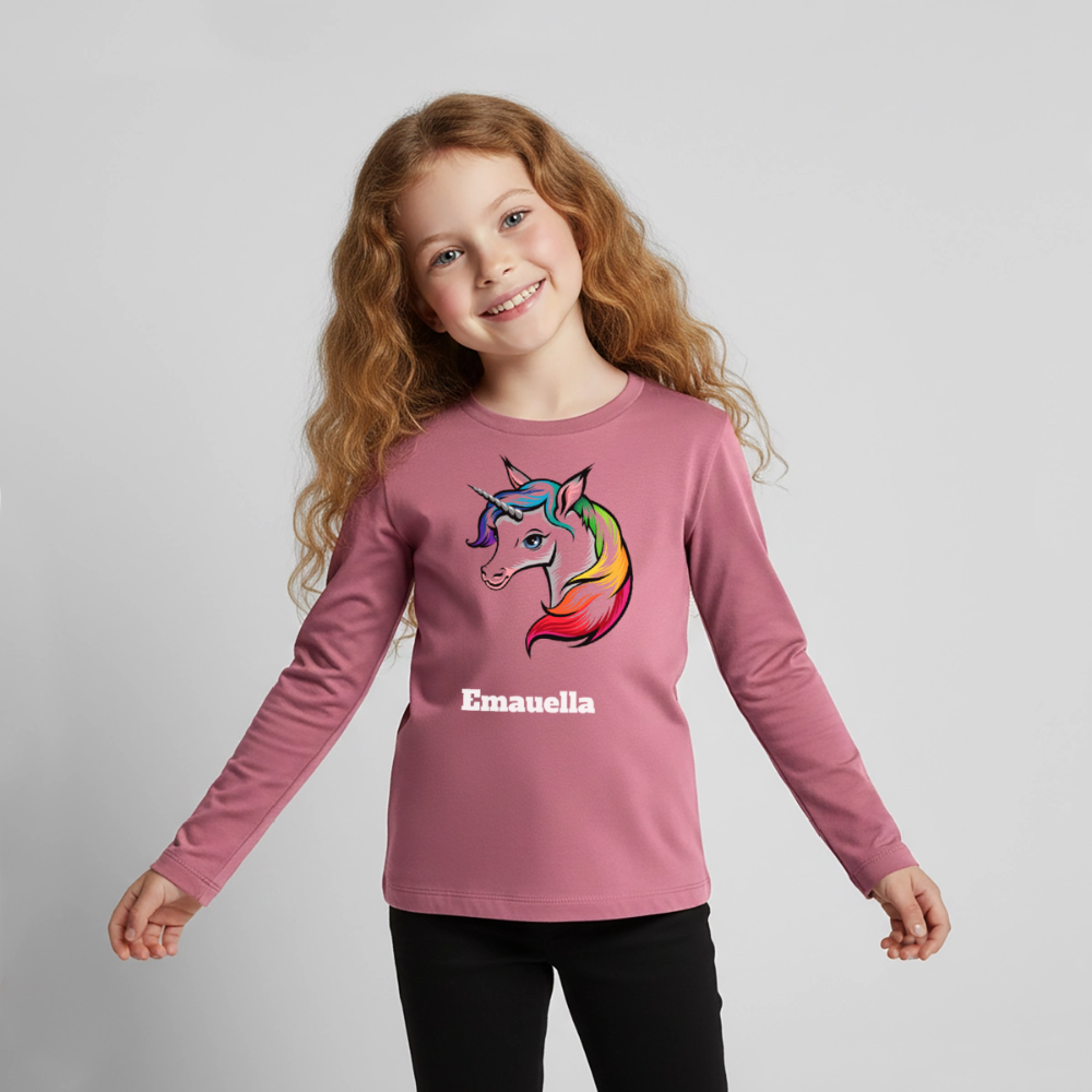 Kids' Premium Longsleeve Shirt - Mauve