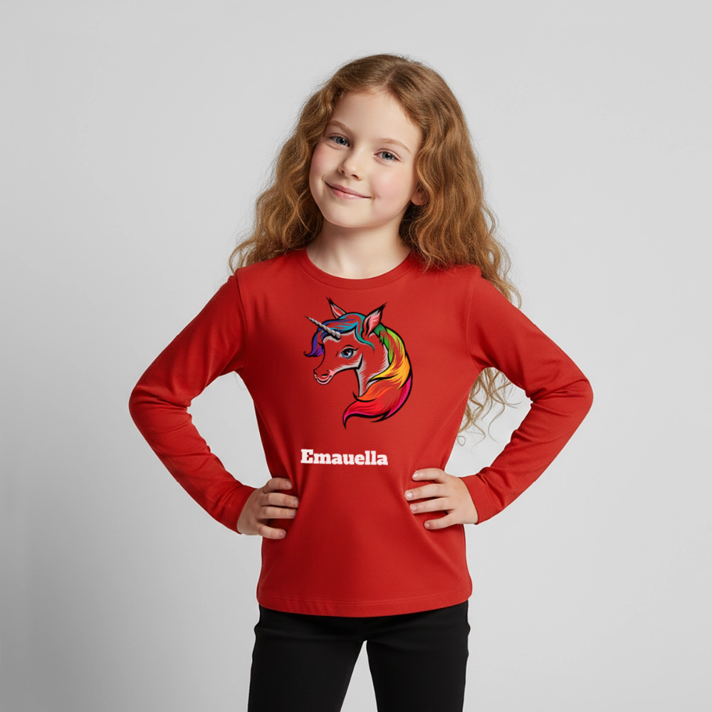 Kids' Premium Longsleeve Shirt - Rot