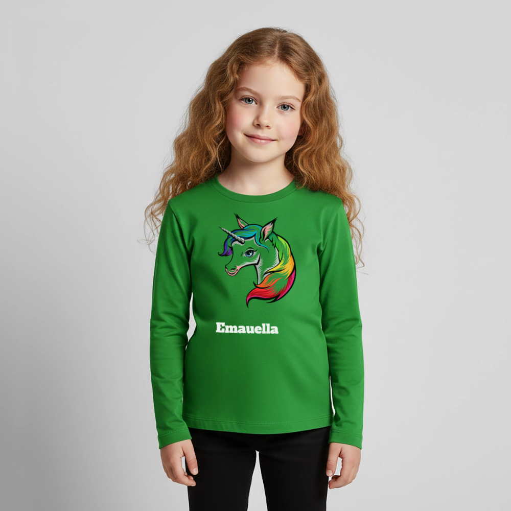 Kids' Premium Longsleeve Shirt - Grün