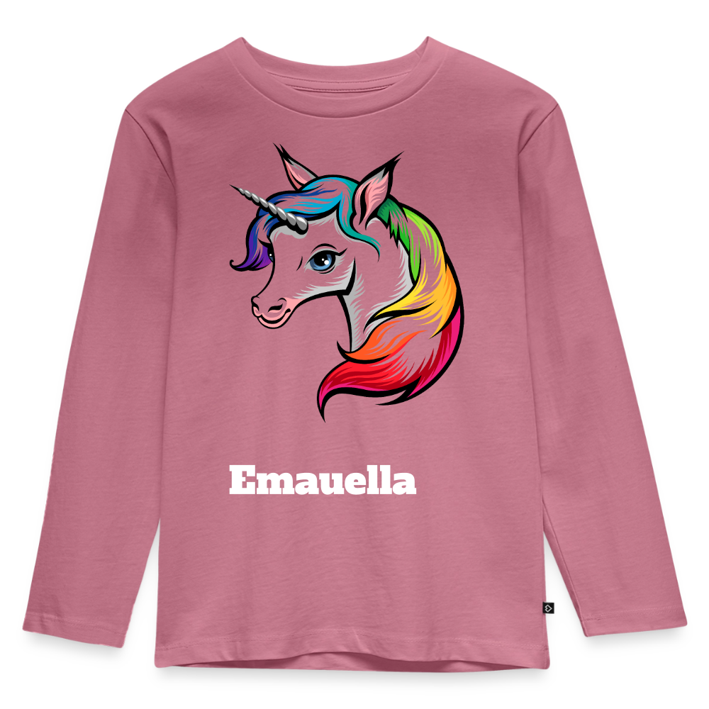 Kids' Premium Longsleeve Shirt - Mauve