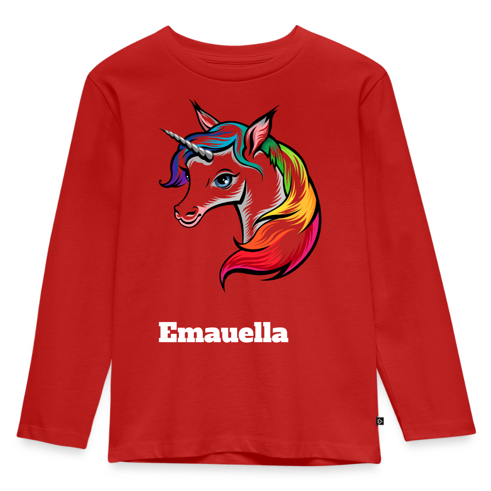 Kids' Premium Longsleeve Shirt - Rot