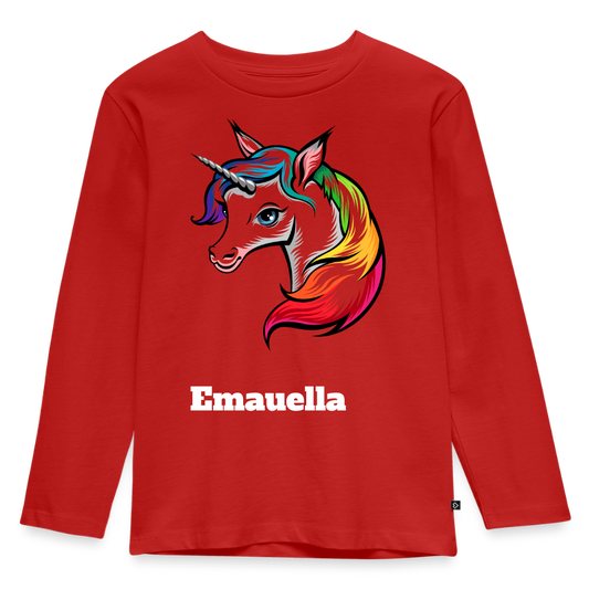 Kids' Premium Longsleeve Shirt - Rot