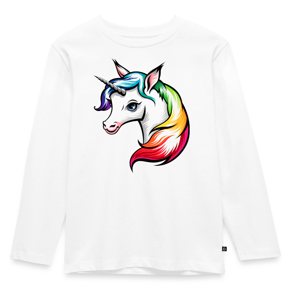 Kids' Premium Longsleeve Shirt - Weiß