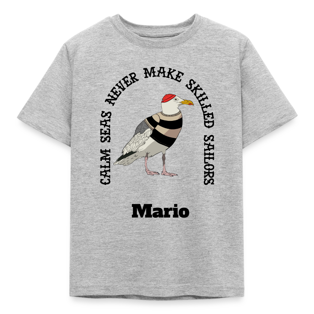 Kids' T-Shirt - Grau meliert