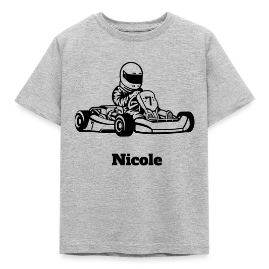 Kids' T-Shirt - Grau meliert