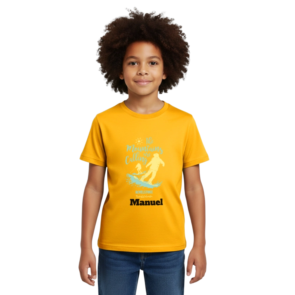Kids' T-Shirt - Gold