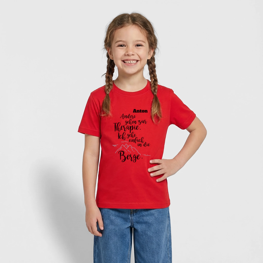 Kids T-Shirt by Russell - Rot