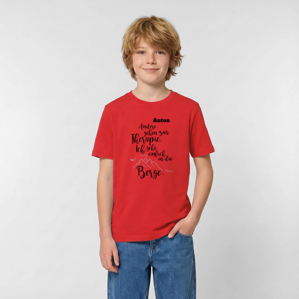Kids T-Shirt by Russell - Rot