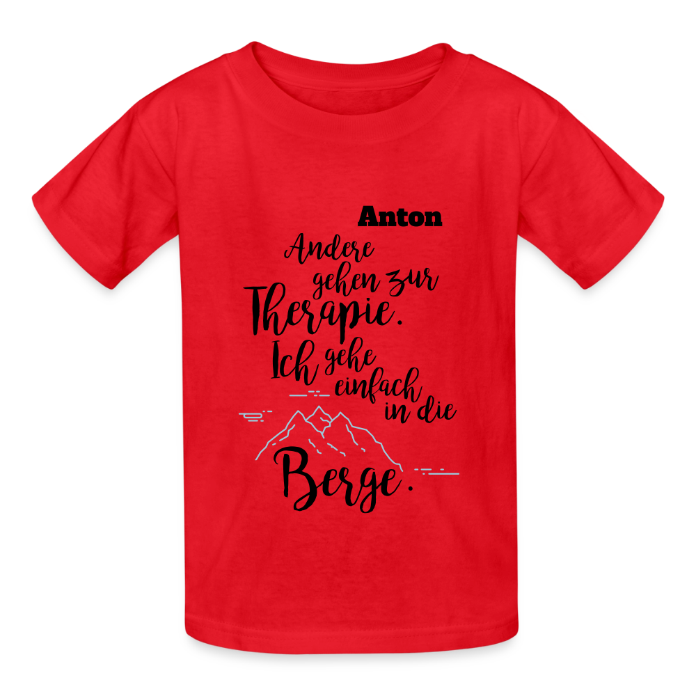 Kids T-Shirt by Russell - Rot