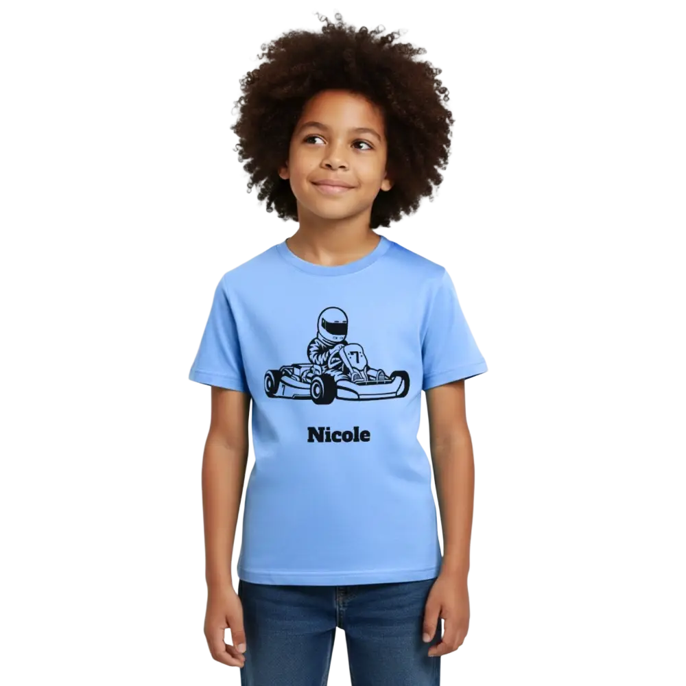 Kids' T-Shirt - Himmelblau