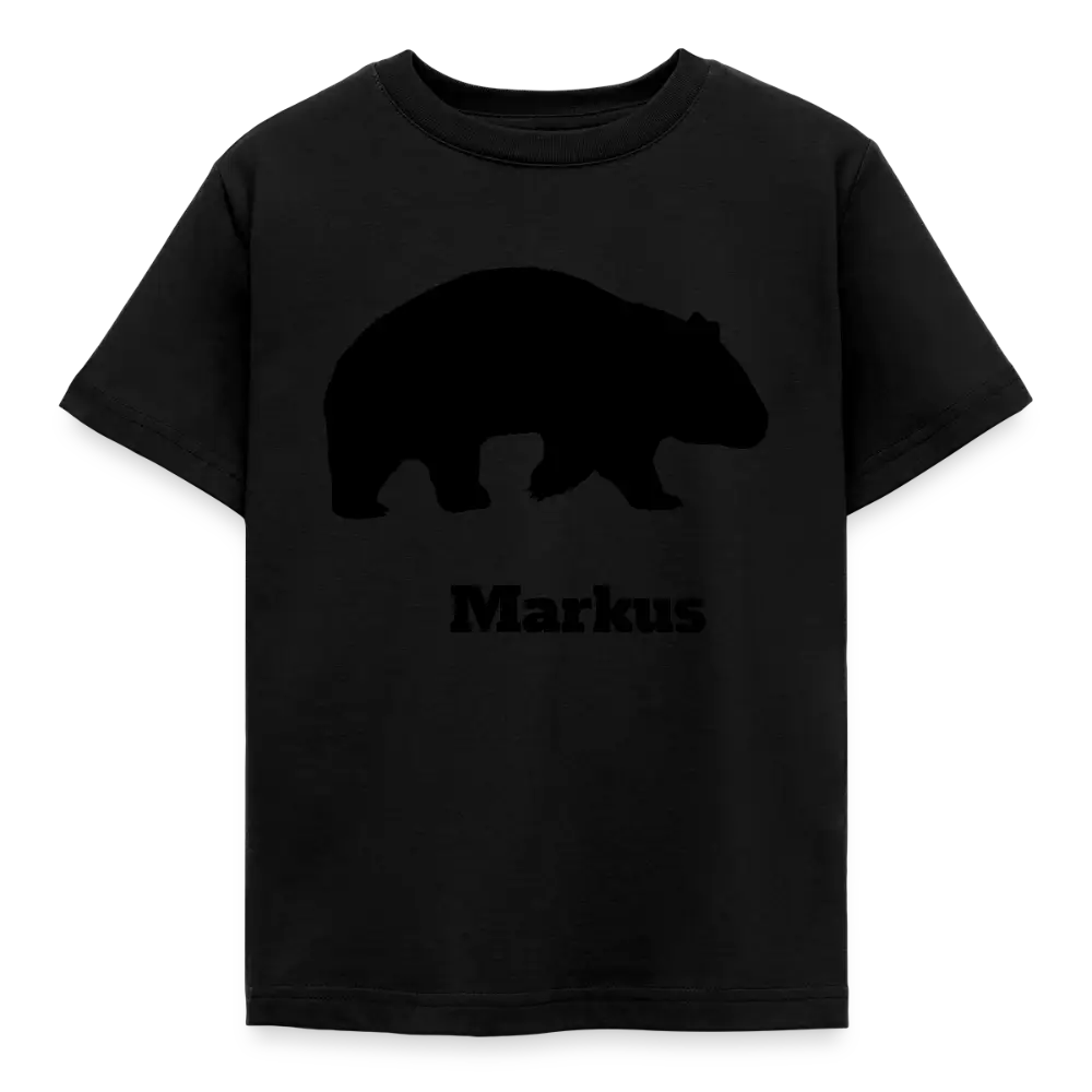 Kids' T-Shirt - Schwarz