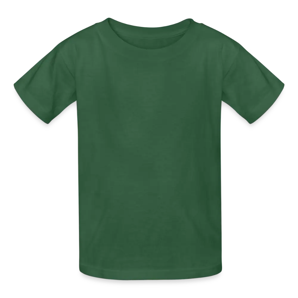 Kids T-Shirt by Russell - Flaschengrün