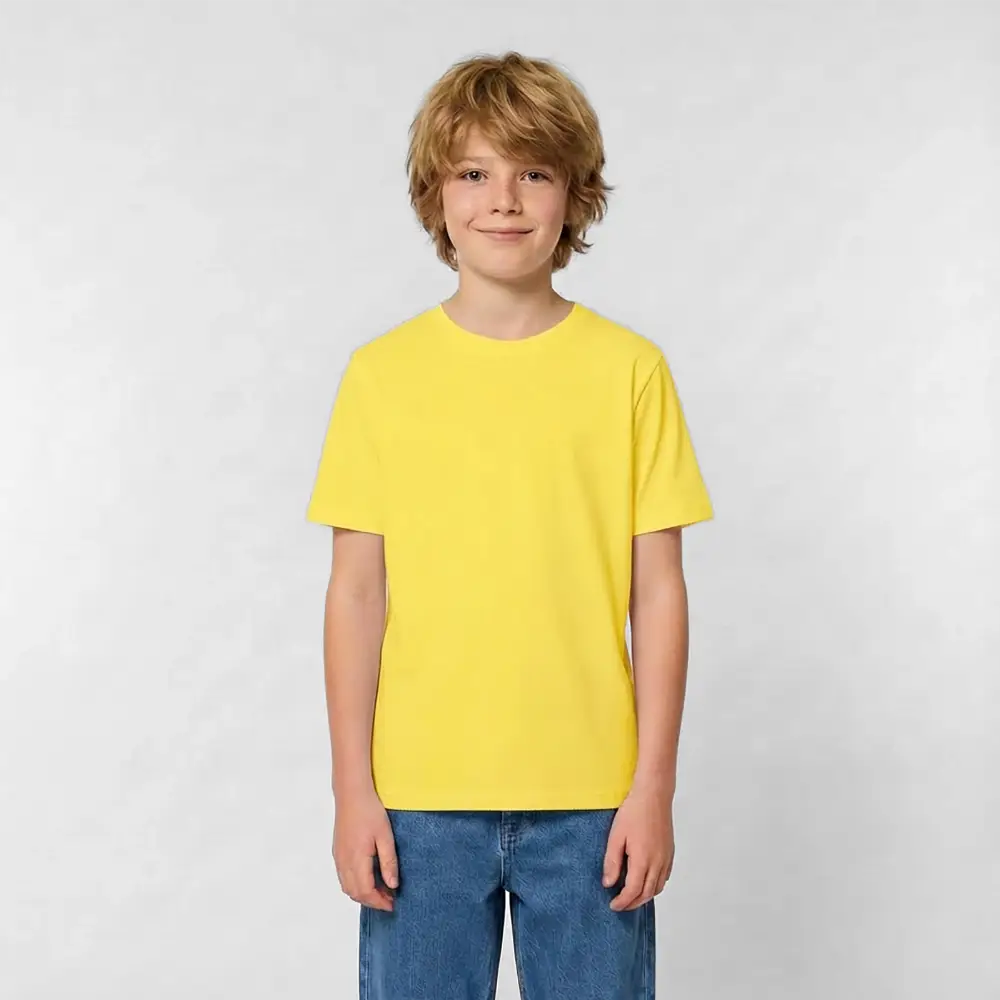 Kids T-Shirt by Russell - Gelb