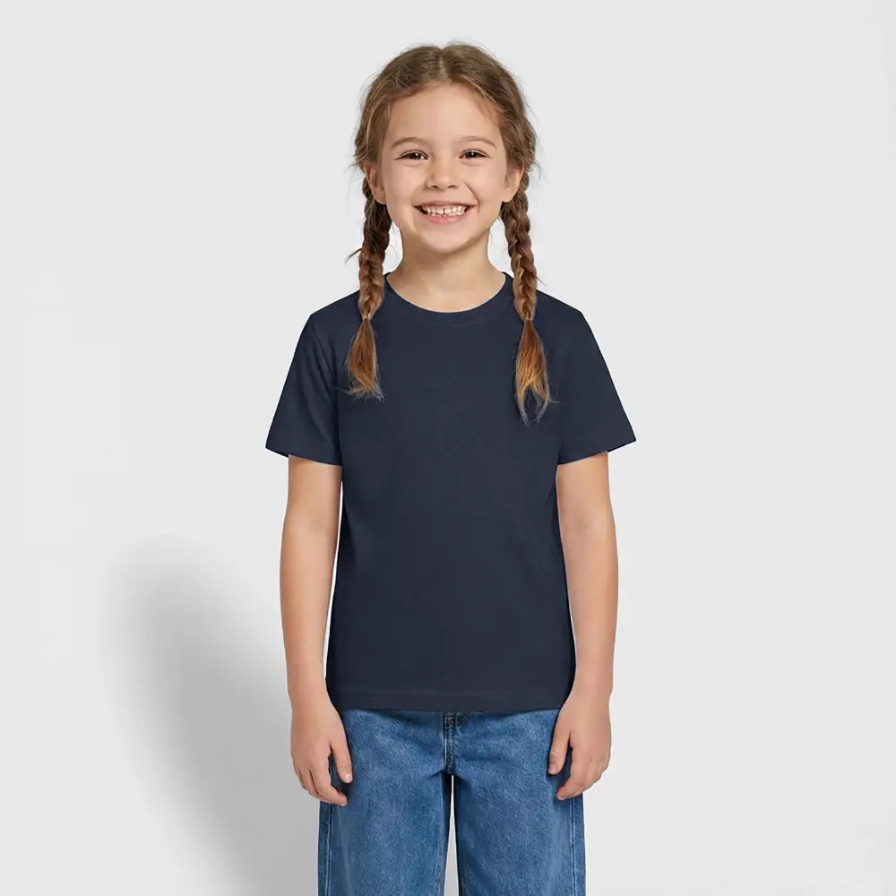 Kids T-Shirt by Russell - Navy