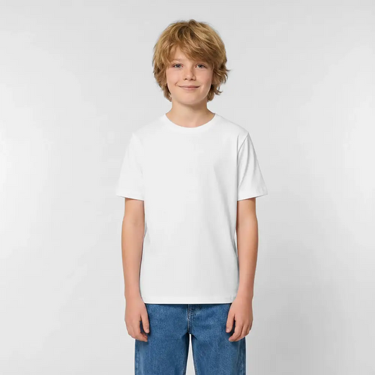 Kids T-Shirt by Russell - Weiß