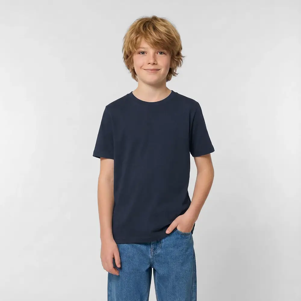 Kids T-Shirt by Russell - Navy
