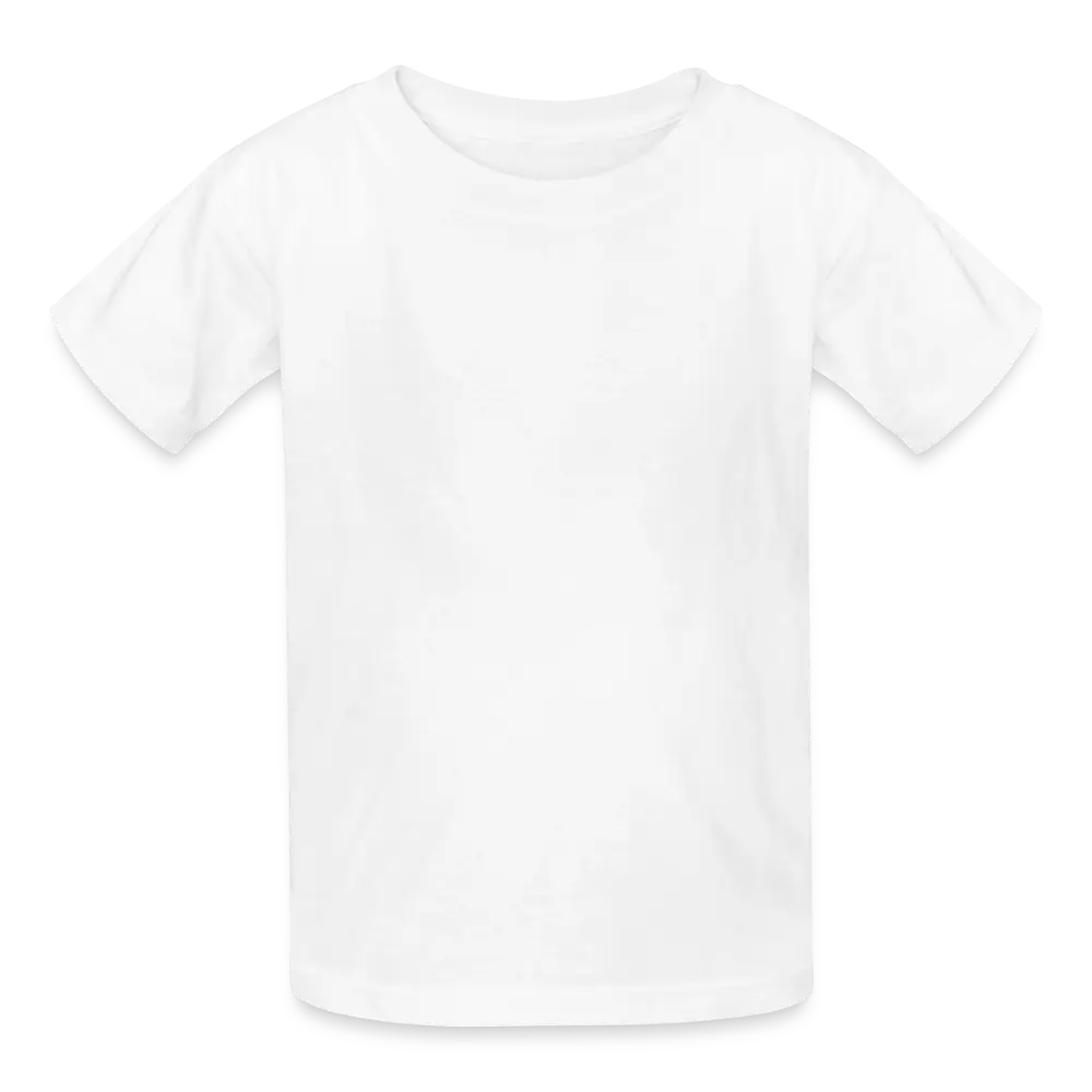 Kids T-Shirt by Russell - Weiß