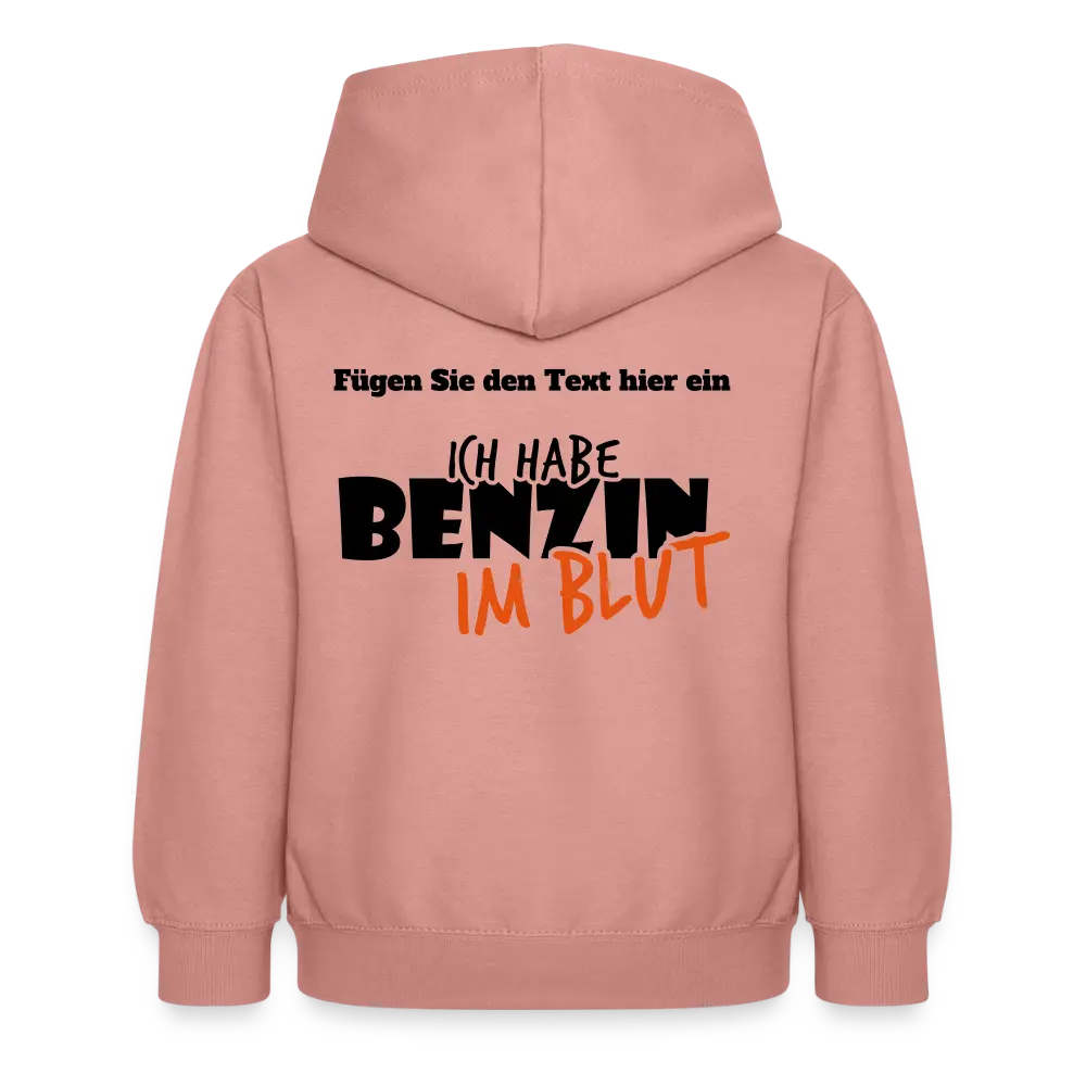 Kinder Hoodie - Altrosa