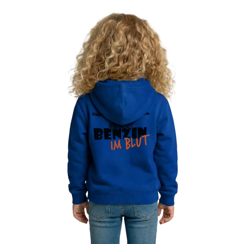 Kinder Hoodie - Royalblau