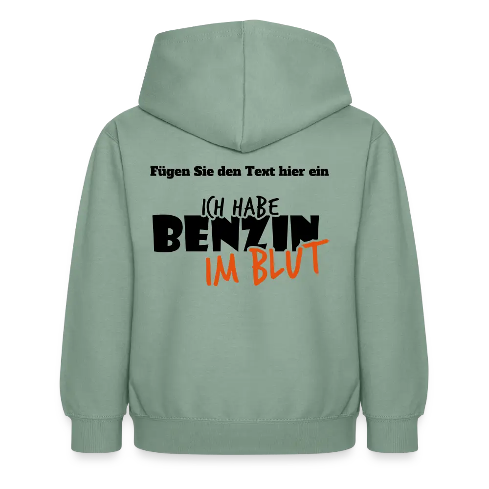 Kinder Hoodie - Graugrün