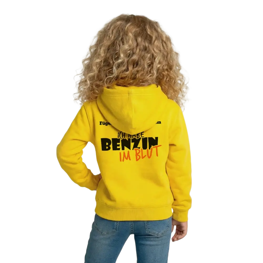 Kinder Hoodie - Gelb