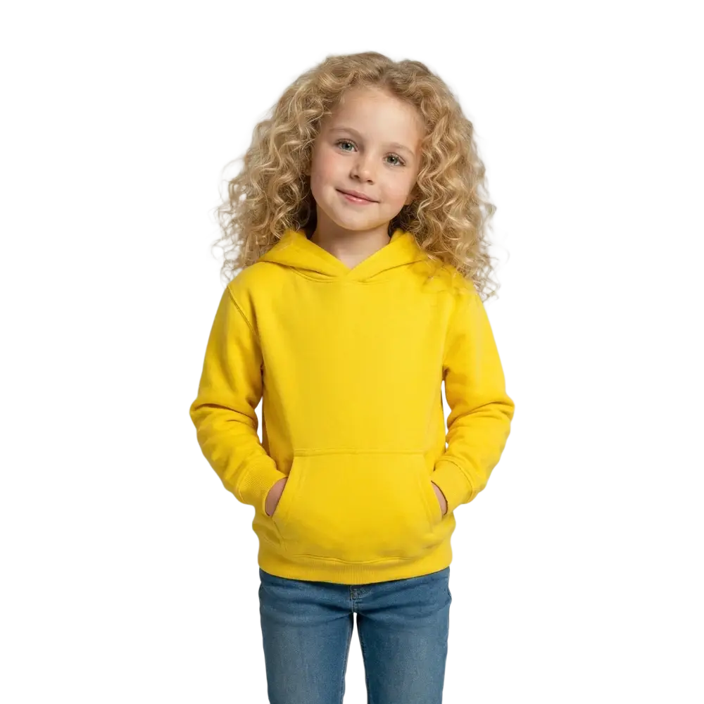 Kinder Hoodie - Gelb