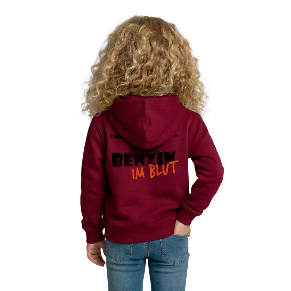 Kinder Hoodie - Bordeaux