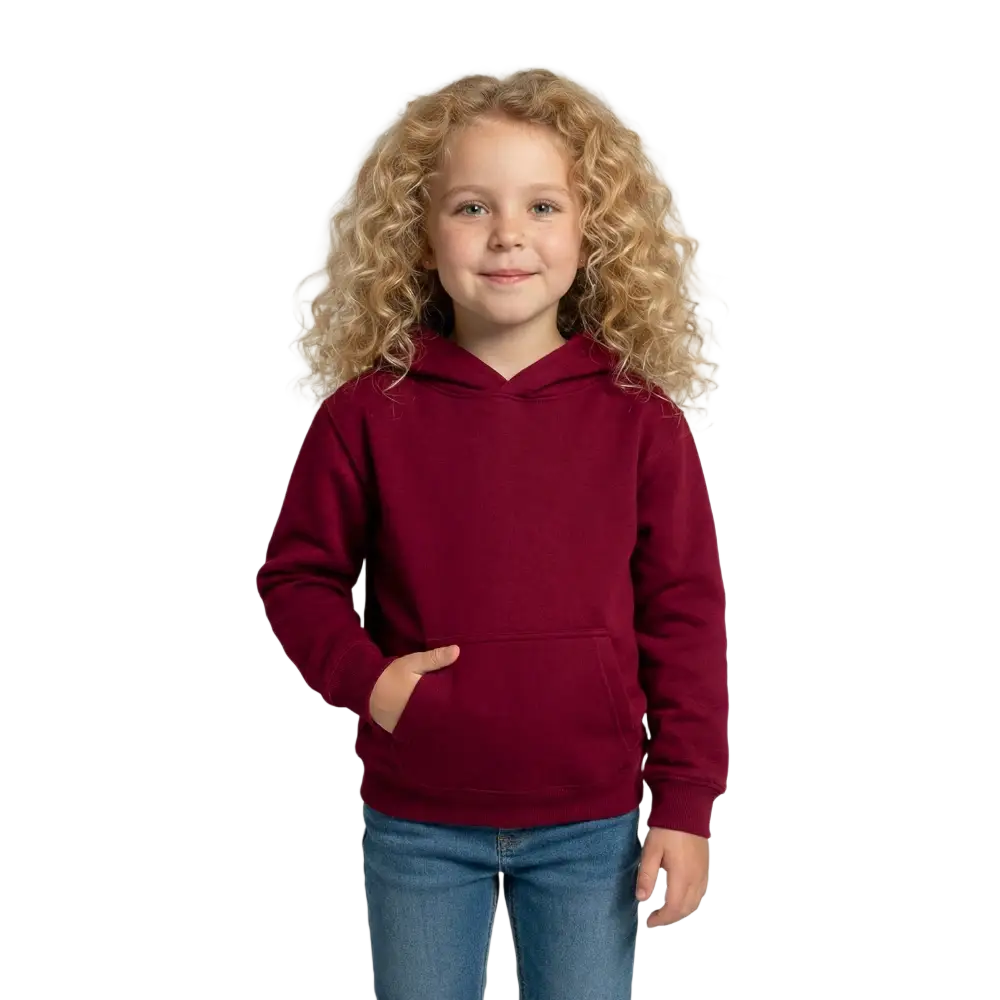 Kinder Hoodie - Bordeaux