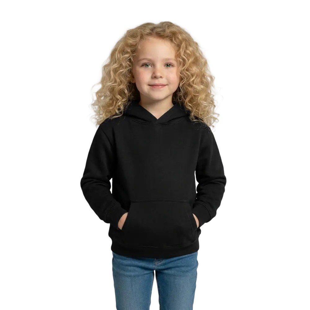 Kinder Hoodie - Schwarz