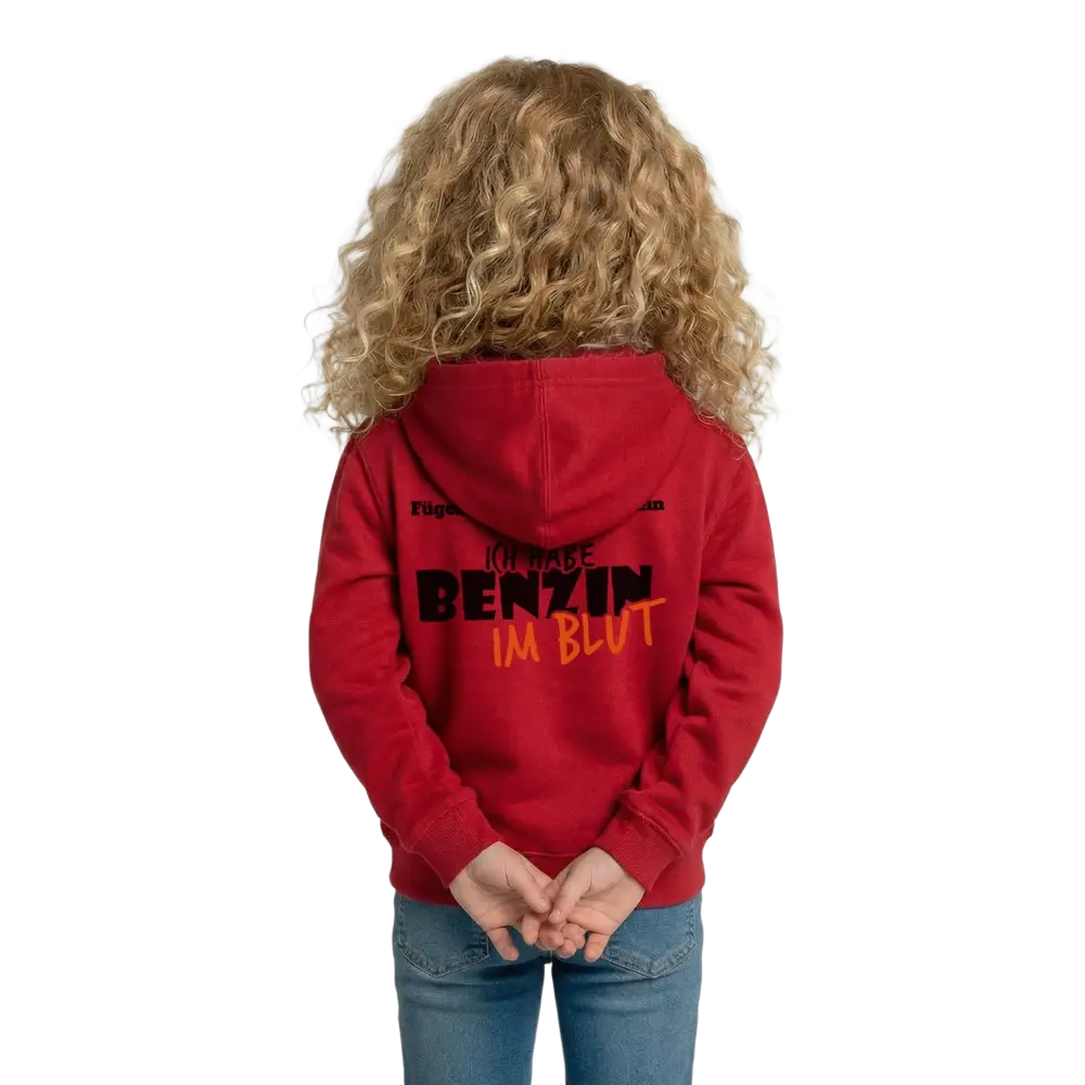 Kinder Hoodie - Rot