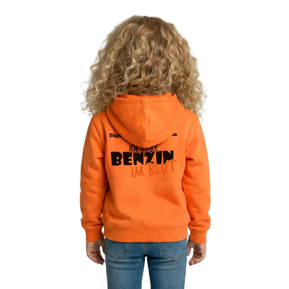 Kinder Hoodie - Orange