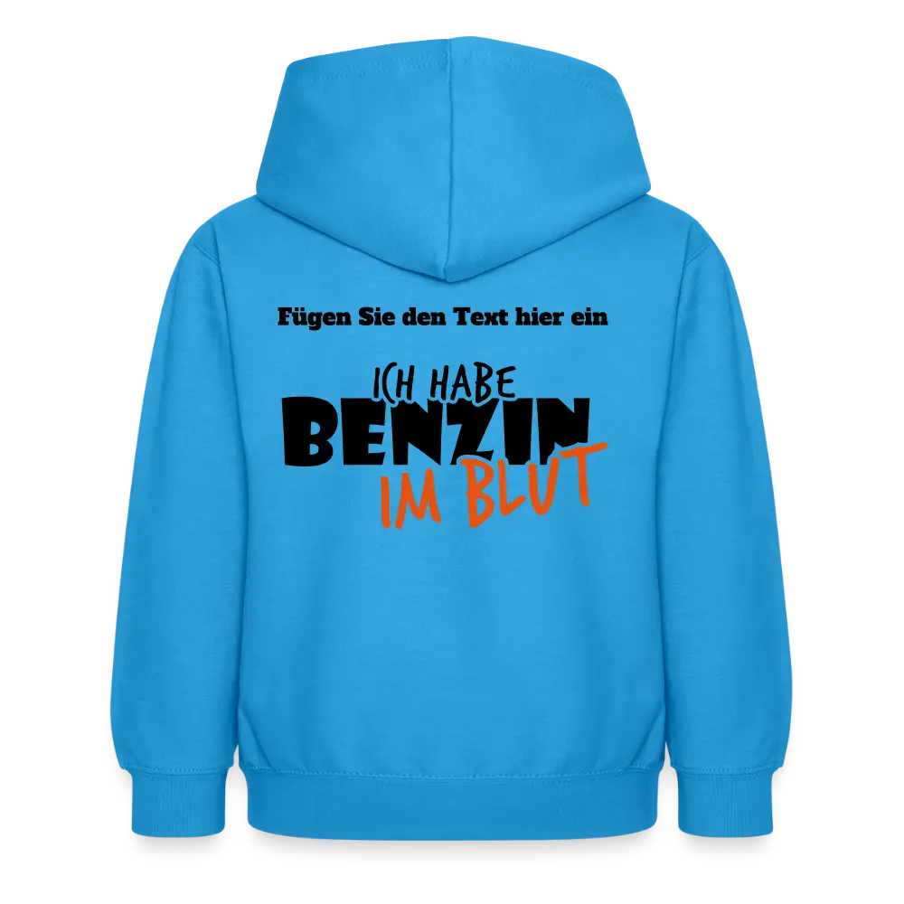 Kinder Hoodie - Meeresblau