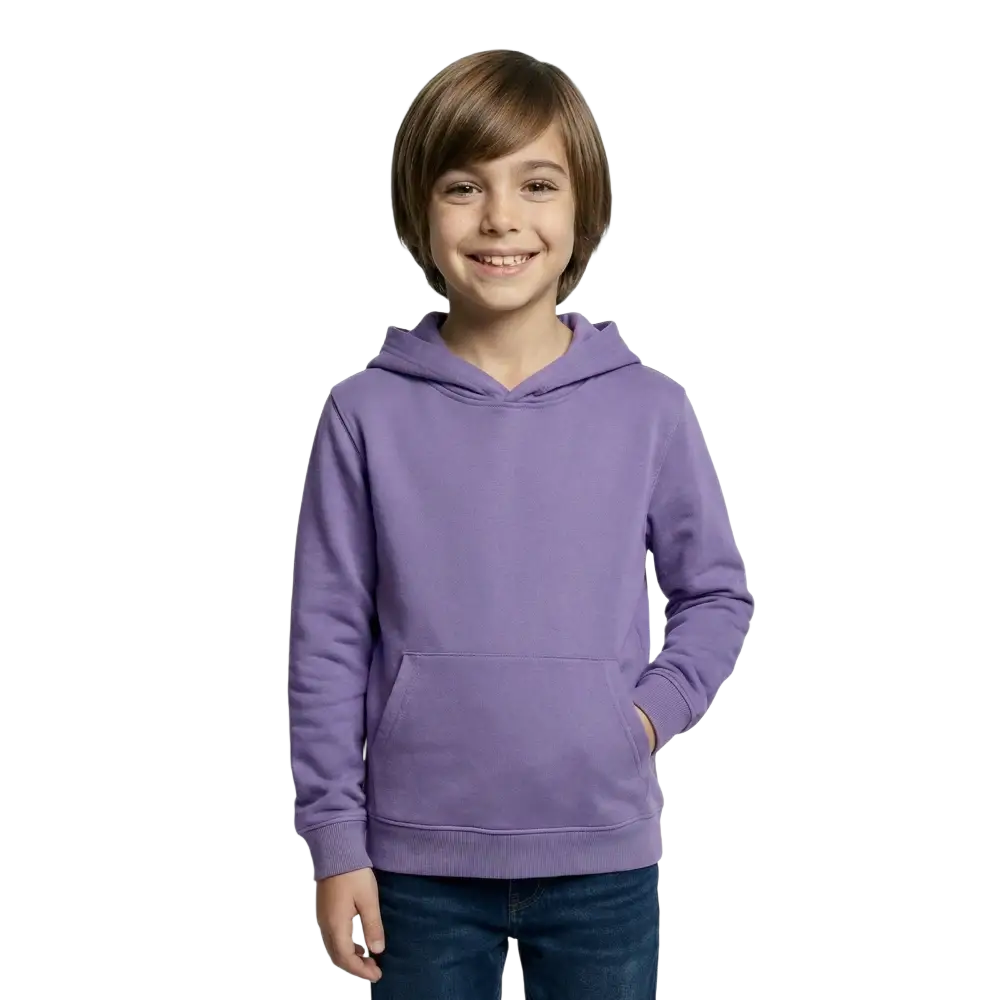 Kinder Hoodie - Lavendel
