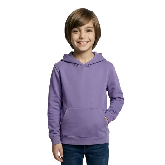 Kinder Hoodie - Lavendel