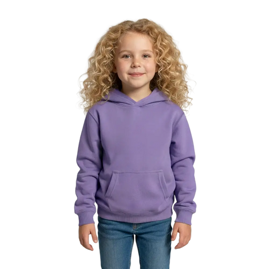 Kinder Hoodie - Lavendel