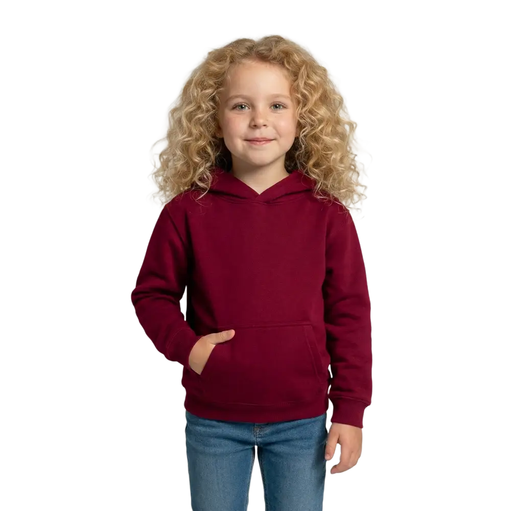 Kinder Hoodie - Bordeaux