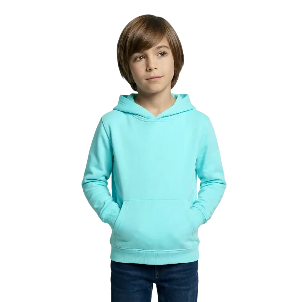 Kinder Hoodie - Pfefferminze