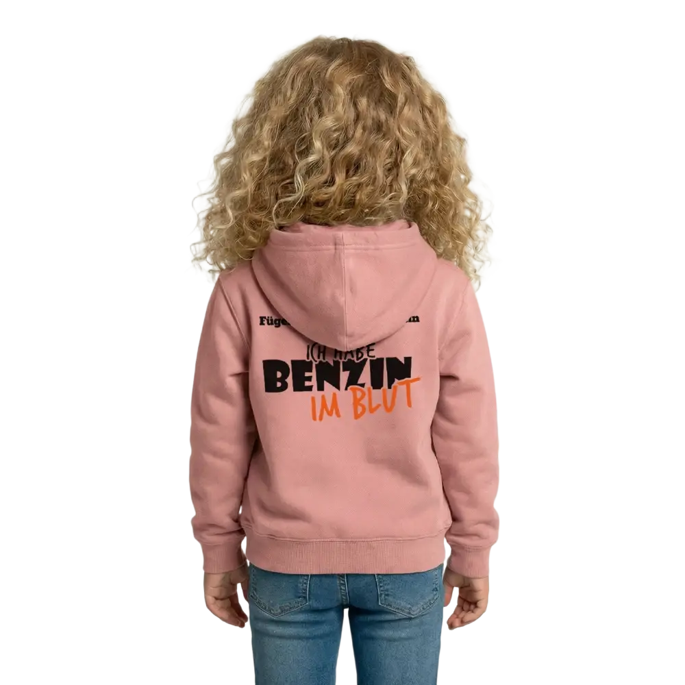 Kinder Hoodie - Altrosa
