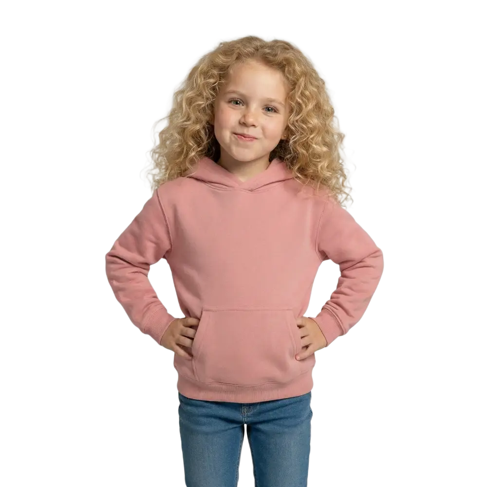 Kinder Hoodie - Altrosa
