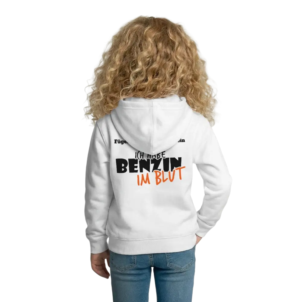 Kinder Hoodie - Weiß