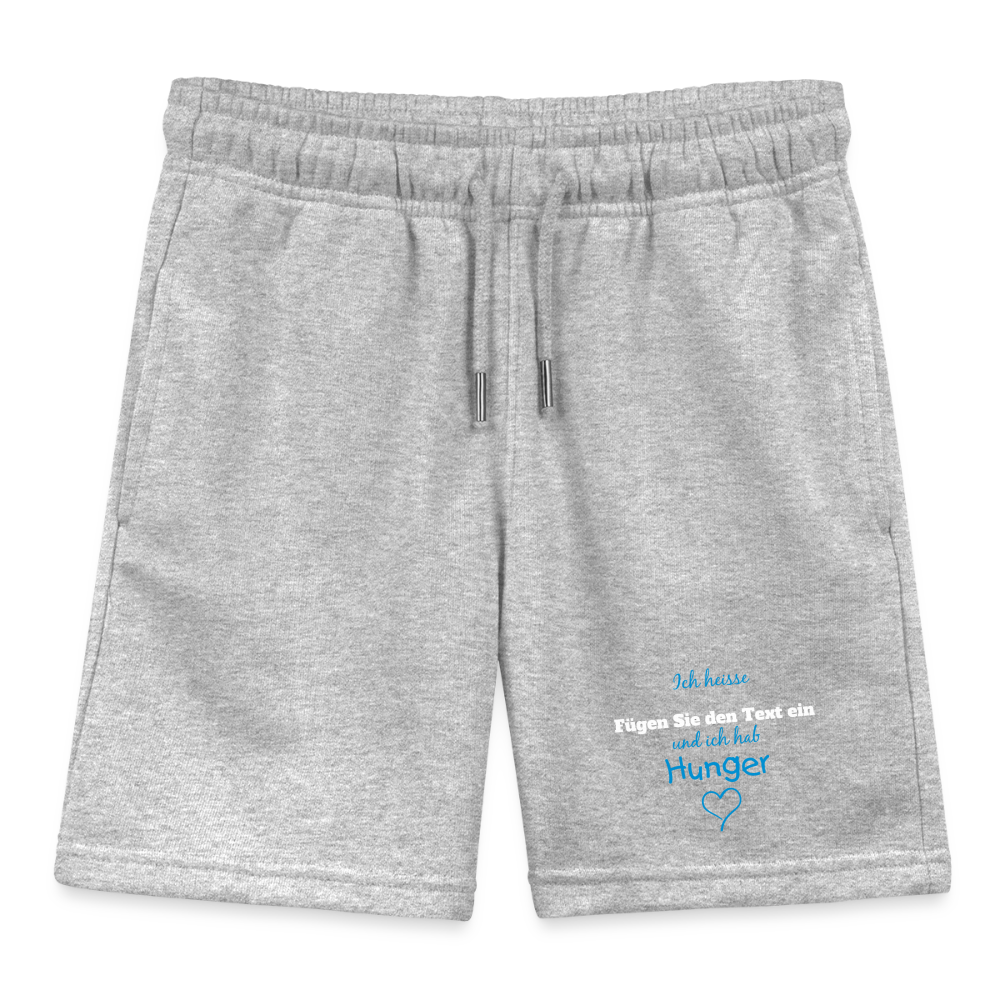Kinder Organic Joggingshorts Mini Bolter von Stanley/Stella - Grau meliert
