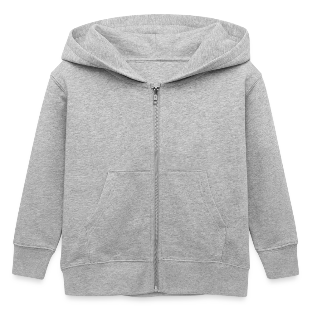 Kinder Organic Kapuzenjacke Mini Cultivator von Stanley/Stella - Grau meliert