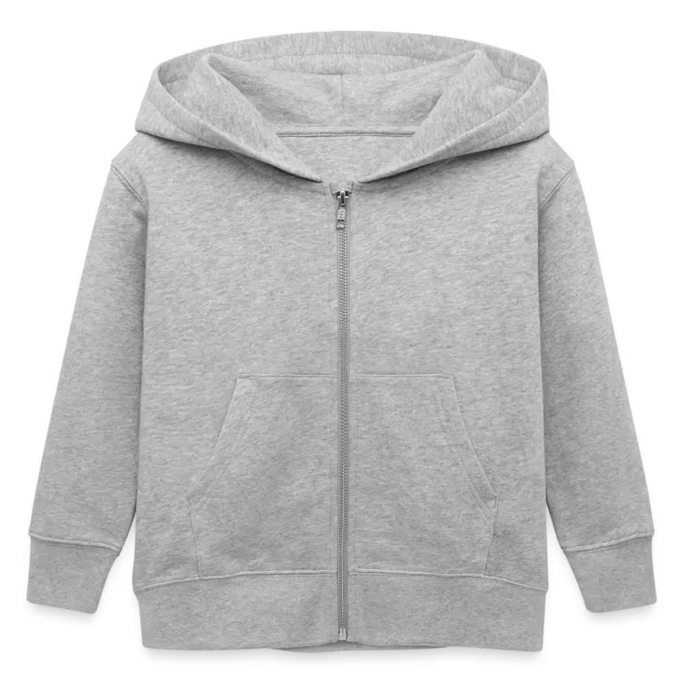 Kinder Organic Kapuzenjacke Mini Cultivator von Stanley/Stella - Grau meliert