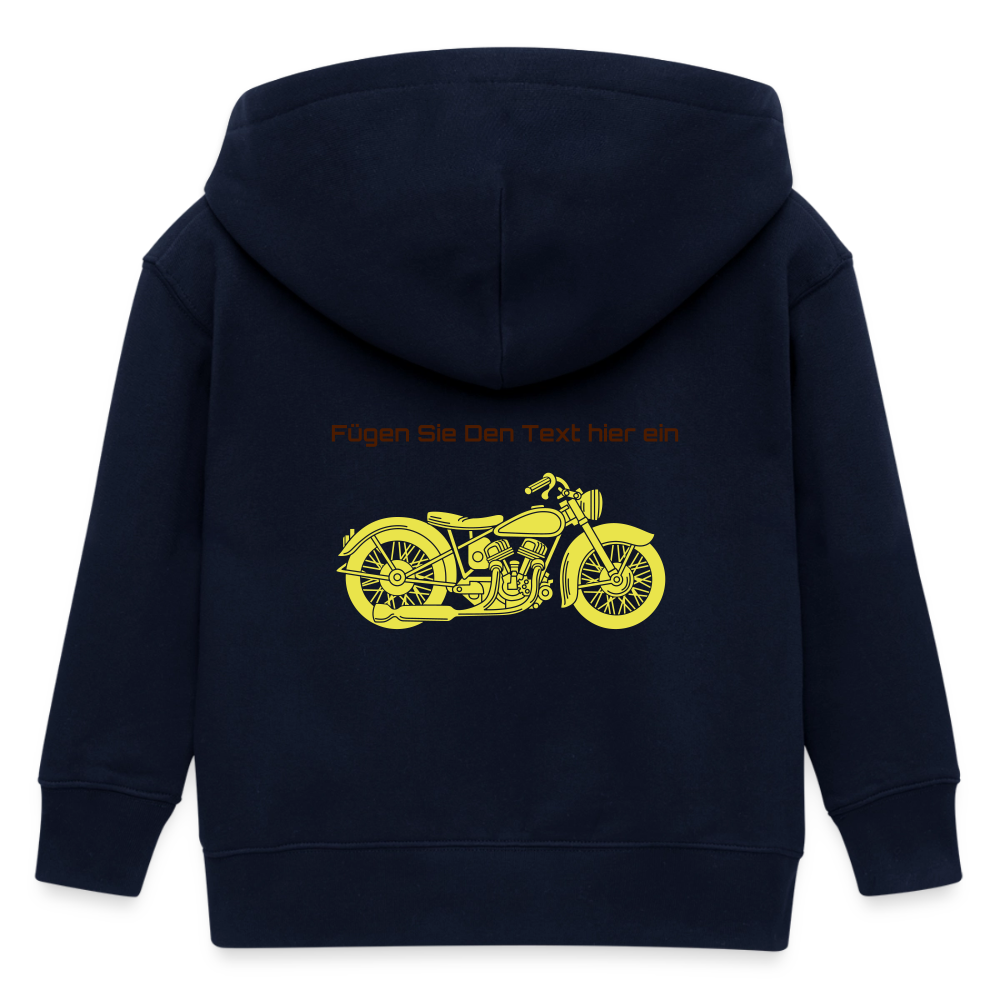 Kinder Organic Kapuzenjacke Mini Cultivator von Stanley/Stella - Navy