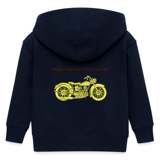 Kinder Organic Kapuzenjacke Mini Cultivator von Stanley/Stella - Navy
