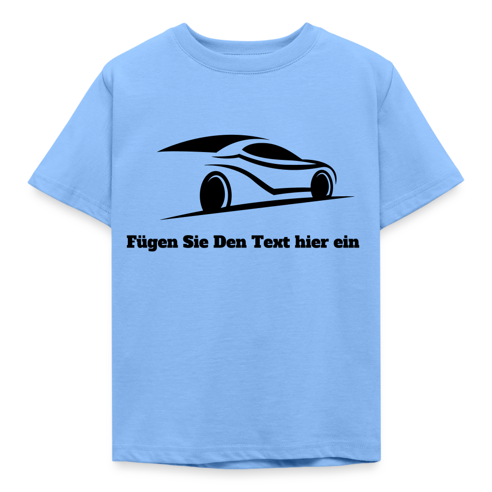 Kinder T-Shirt - Himmelblau