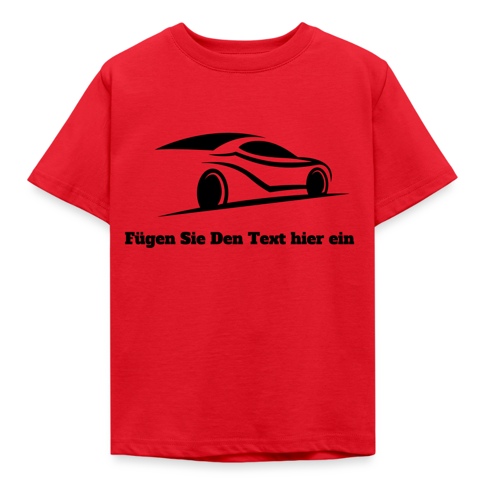 Kinder T-Shirt - Rot