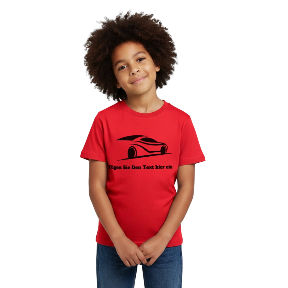 Kinder T-Shirt - Rot
